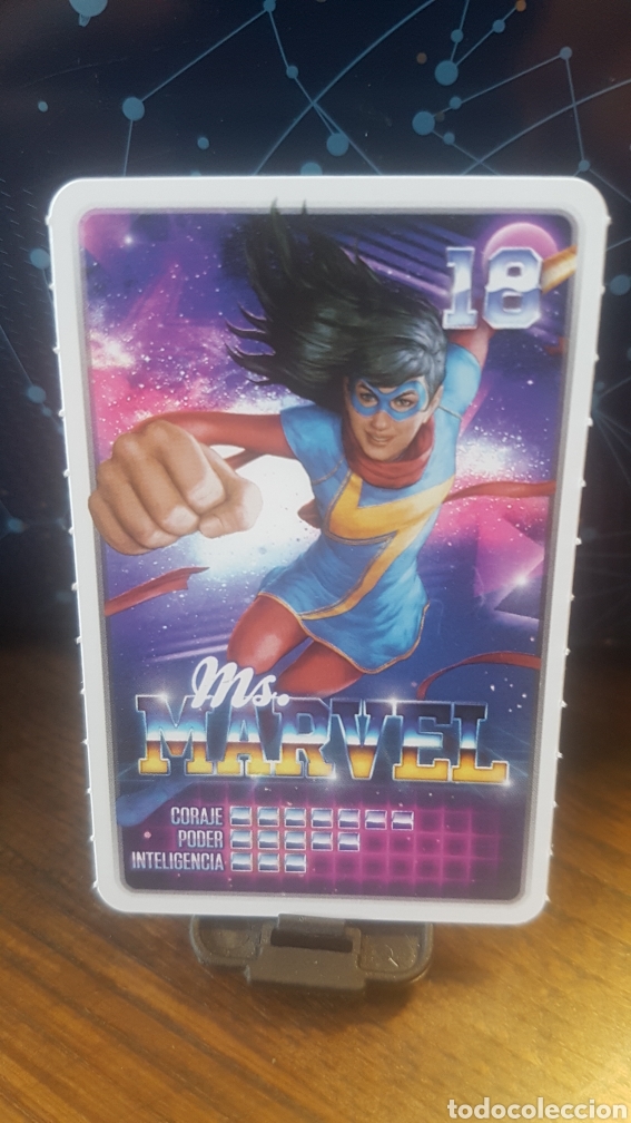 Coleccionismo cromos antiguos: #18 MS. MARVEL CARREFOUR MARVEL &iexcl;DESCUBRE TU PODER! - Foto 1