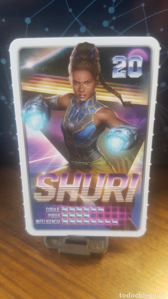 Coleccionismo cromos antiguos: #20 SHURI CARREFOUR MARVEL &iexcl;DESCUBRE TU PODER! - Foto 1