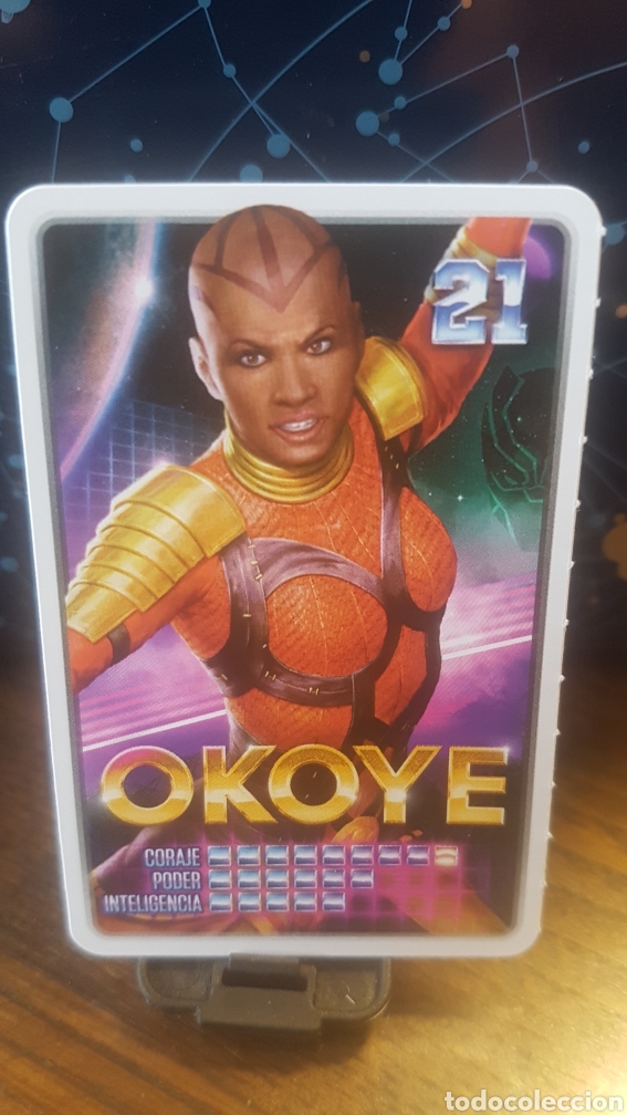 Coleccionismo cromos antiguos: #21 OKOYE CARREFOUR MARVEL &iexcl;DESCUBRE TU PODER! - Foto 1