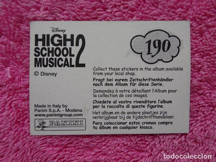 Coleccionismo cromos antiguos: high school musical 2 190 panini 2007 - Foto 2