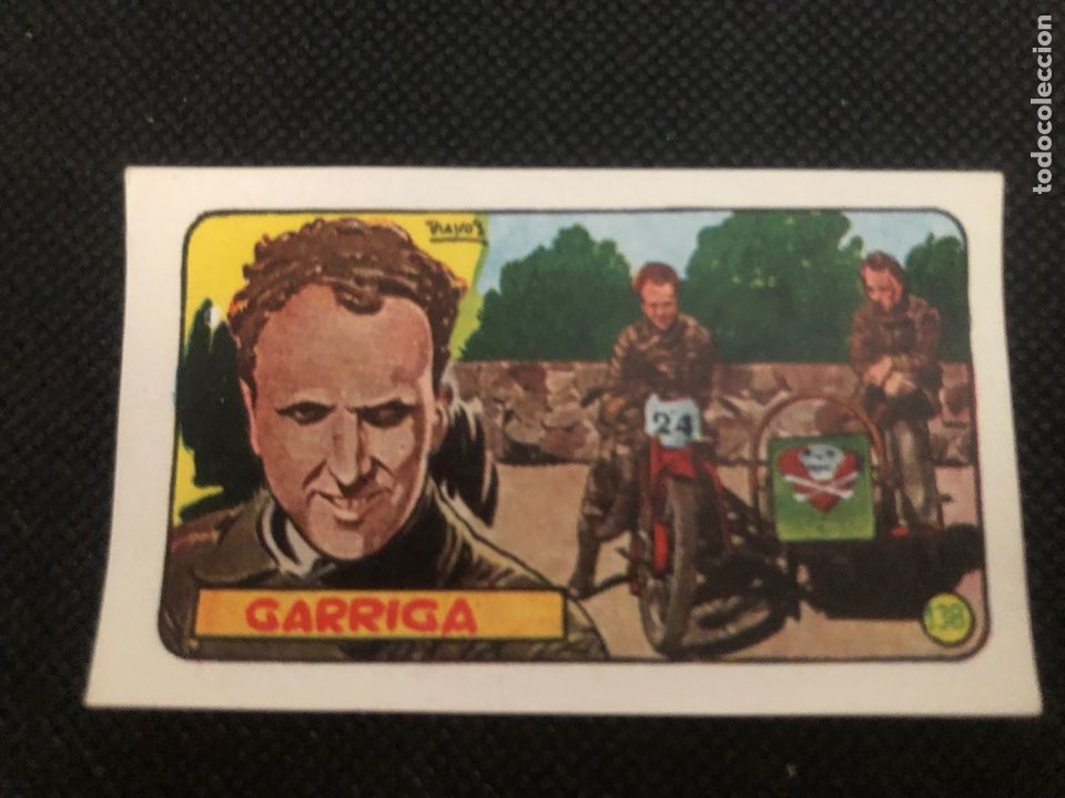 Colecionismo Cromos antigos: CROMO MOTO GARRIGA H&Eacute;ROES MUNDIALES CLIPER # 138 NUNCA PEGADO A&Ntilde;O 1952