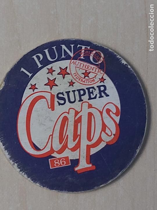 Coleccionismo cromos antiguos: N&ordm; 86 - TAZO - WORLD CAPS AUTHENTIC FEDERATION SUPER CAPS - Foto 2