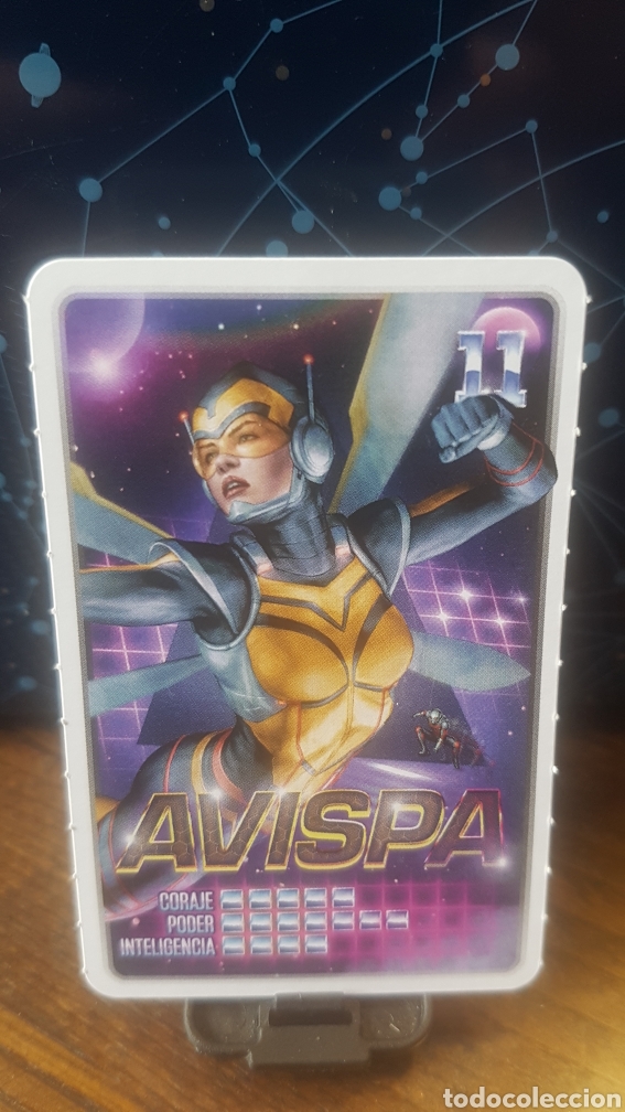 Coleccionismo cromos antiguos: #11 AVISPA CARREFOUR MARVEL &iexcl;DESCUBRE TU PODER! - Foto 1