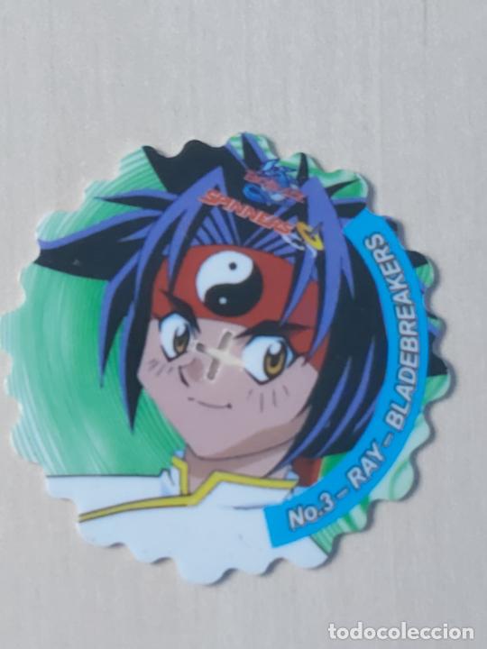 Coleccionismo cromos antiguos: N&ordm; 3 - TAZO - BEYBLADE SPINNERS - MATUTANO - Foto 1