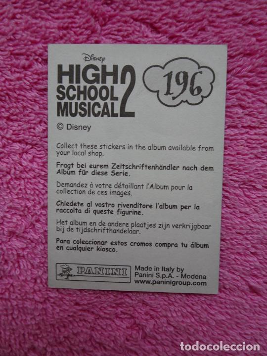 Coleccionismo cromos antiguos: high school musical 2 196 panini 2007 - Foto 2