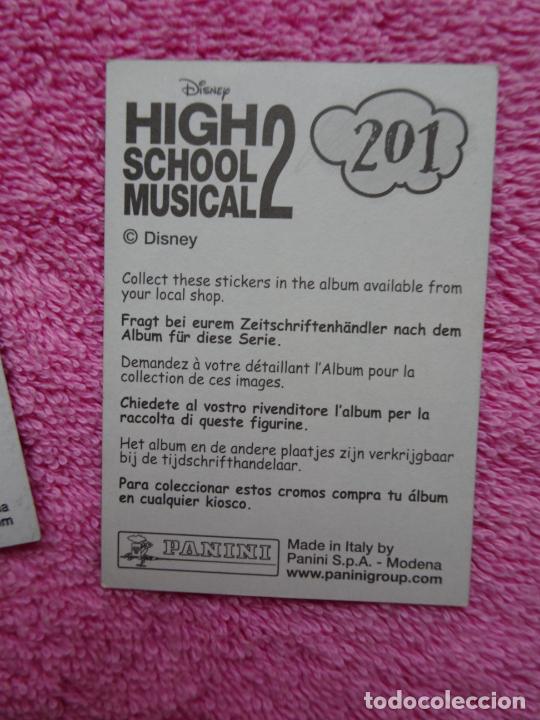Coleccionismo cromos antiguos: high school musical 2 201 panini 2007 - Foto 2