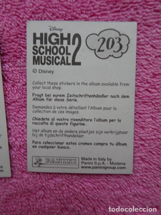 Coleccionismo cromos antiguos: high school musical 2 203 panini 2007 - Foto 2