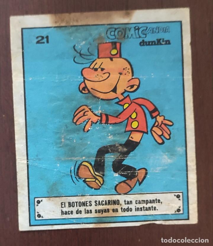 Coleccionismo cromos antiguos: COMICLANDIA 21 CHICLES DUNKIN - Foto 1