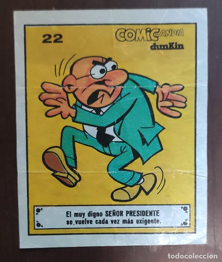 Coleccionismo cromos antiguos: COMICLANDIA 22 CHICLES DUNKIN - Foto 1