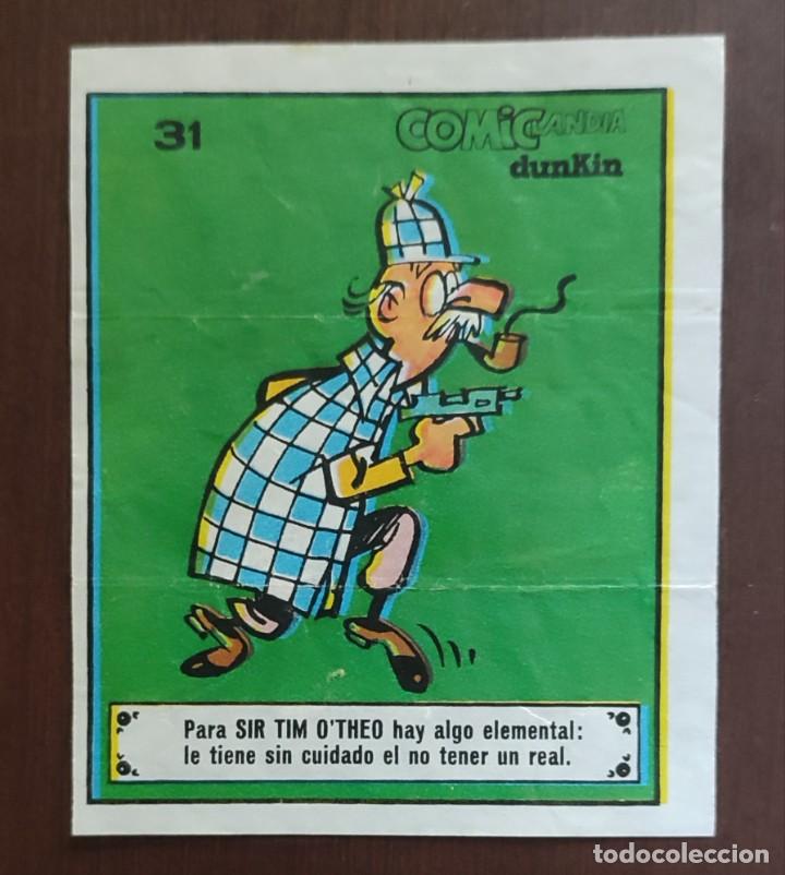 Coleccionismo cromos antiguos: COMICLANDIA 31 CHICLES DUNKIN - Foto 1