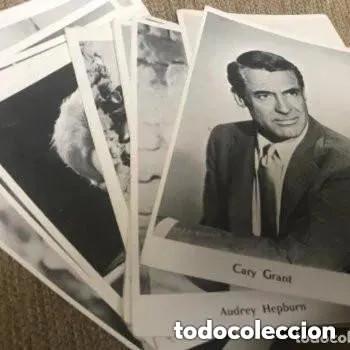 Coleccionismo cromos antiguos: ANTIGUOS CROMOS CINE ACTORES ACTRICES CINE BISCOTTES CORVISART