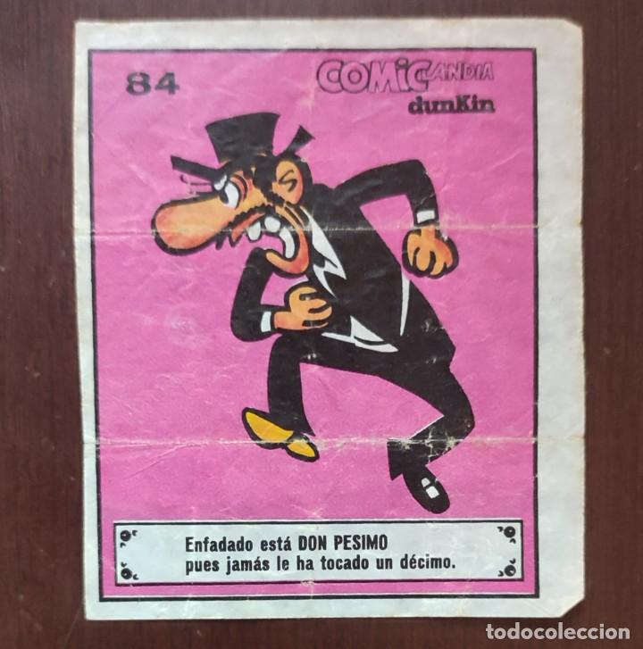 Coleccionismo cromos antiguos: COMICLANDIA 84 CHICLES DUNKIN - Foto 1