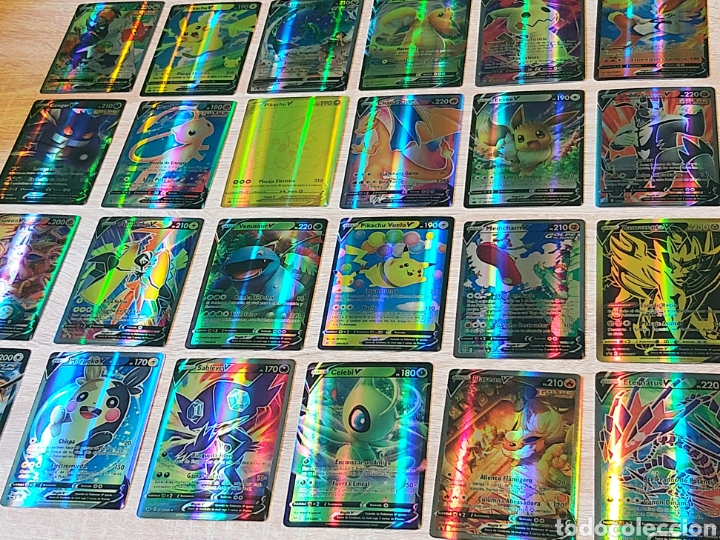 Coleccionismo cromos antiguos: 144 cartas Pokemon V Espa&ntilde;ol - Foto 3