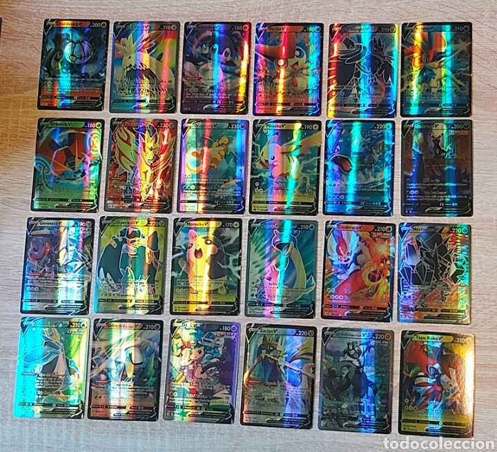 Coleccionismo cromos antiguos: 144 cartas Pokemon V Espa&ntilde;ol - Foto 6
