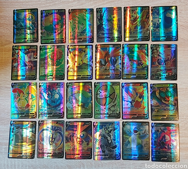 Coleccionismo cromos antiguos: 144 cartas Pokemon V Espa&ntilde;ol - Foto 8