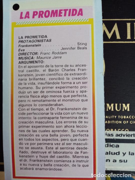 Coleccionismo cromos antiguos: FICHA SUPER POP 33 JENNIFER BEALS STING FRANKENSTEIN - Foto 2