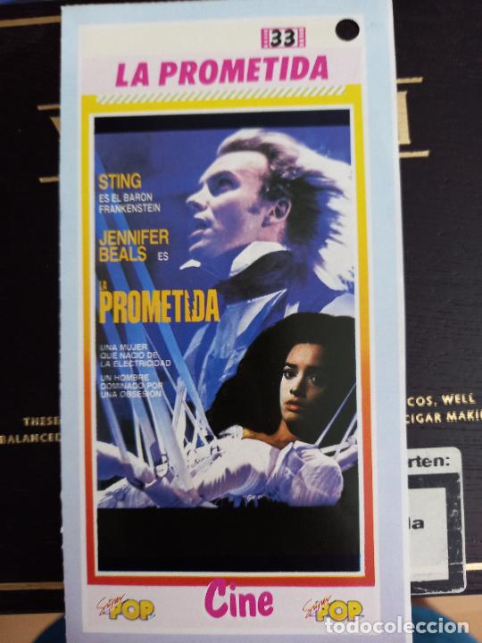 Coleccionismo cromos antiguos: FICHA SUPER POP 33 JENNIFER BEALS STING FRANKENSTEIN - Foto 1