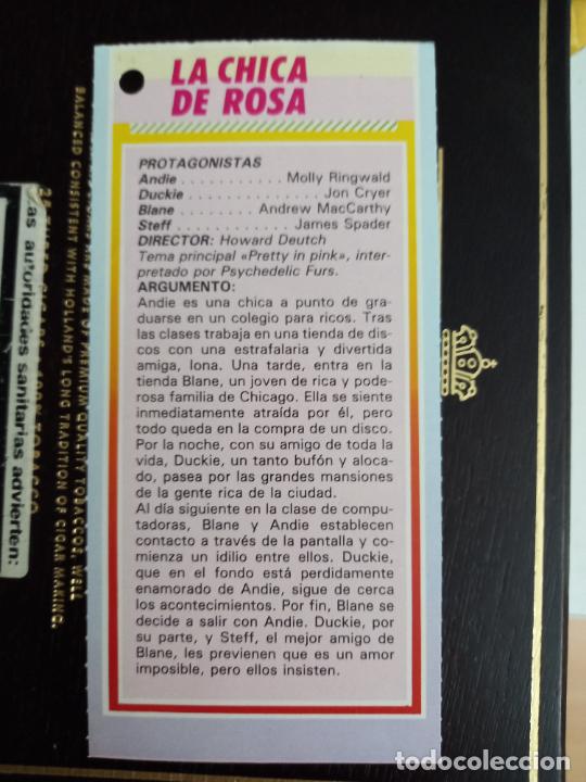 Coleccionismo cromos antiguos: FICHA SUPER POP 32 LA CHICA DE ROSA - Foto 2