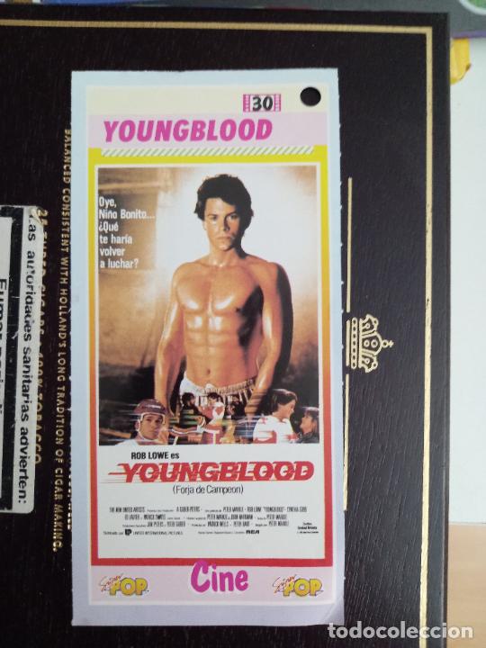 Coleccionismo cromos antiguos: FICHA SUPER POP 30 ROB LOWE - Foto 1