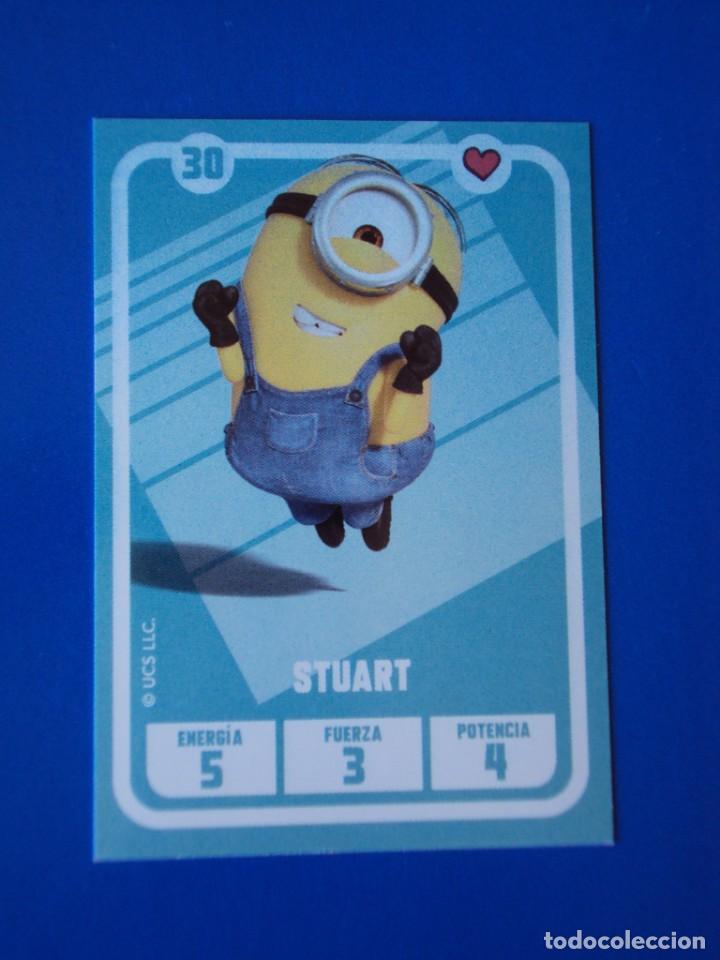 Coleccionismo Cromos antiguos: CROMO CARTA MINIONS 30 NACE UN VILLANO LAS AVENTURAS DEL JOVEN VILLANO 2021 CARREFOUR NUEVO