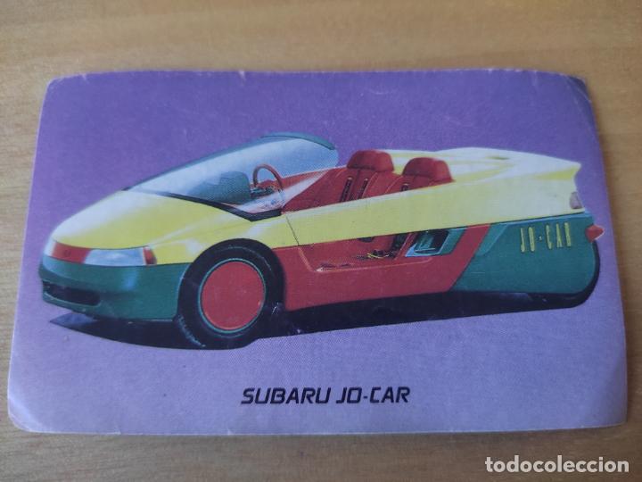 Coleccionismo Cromos antiguos: SUBARU JO CAR # 195 CROMO SIN PEGAR NUNCA ADHESIVO SOBADO MONSTRUOS ASFALTO ****