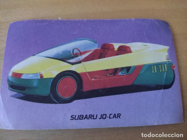 Coleccionismo Cromos antiguos: SUBARU JO CAR # 195 CROMO SIN PEGAR NUNCA ADHESIVO SOBADO MONSTRUOS ASFALTO