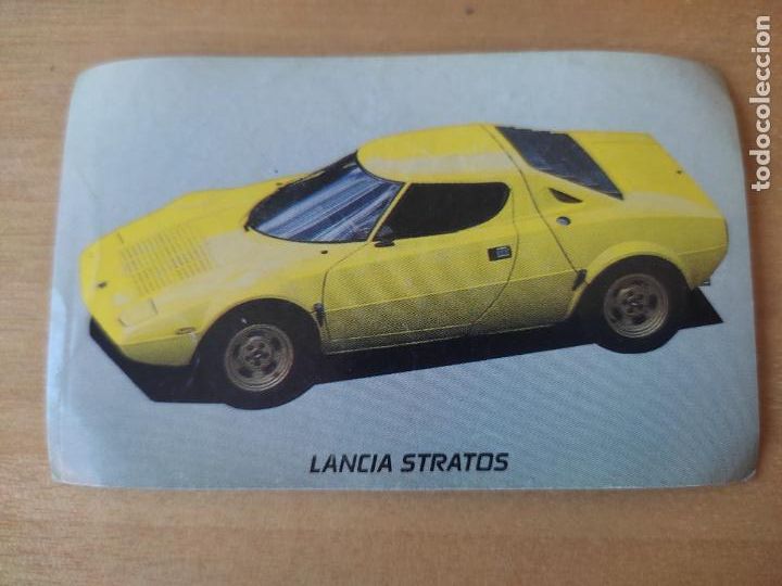 Coleccionismo Cromos antiguos: LANCIA STRATOS # 125 CROMO SIN PEGAR NUNCA ADHESIVO SOBADO MONSTRUOS ASFALTO **
