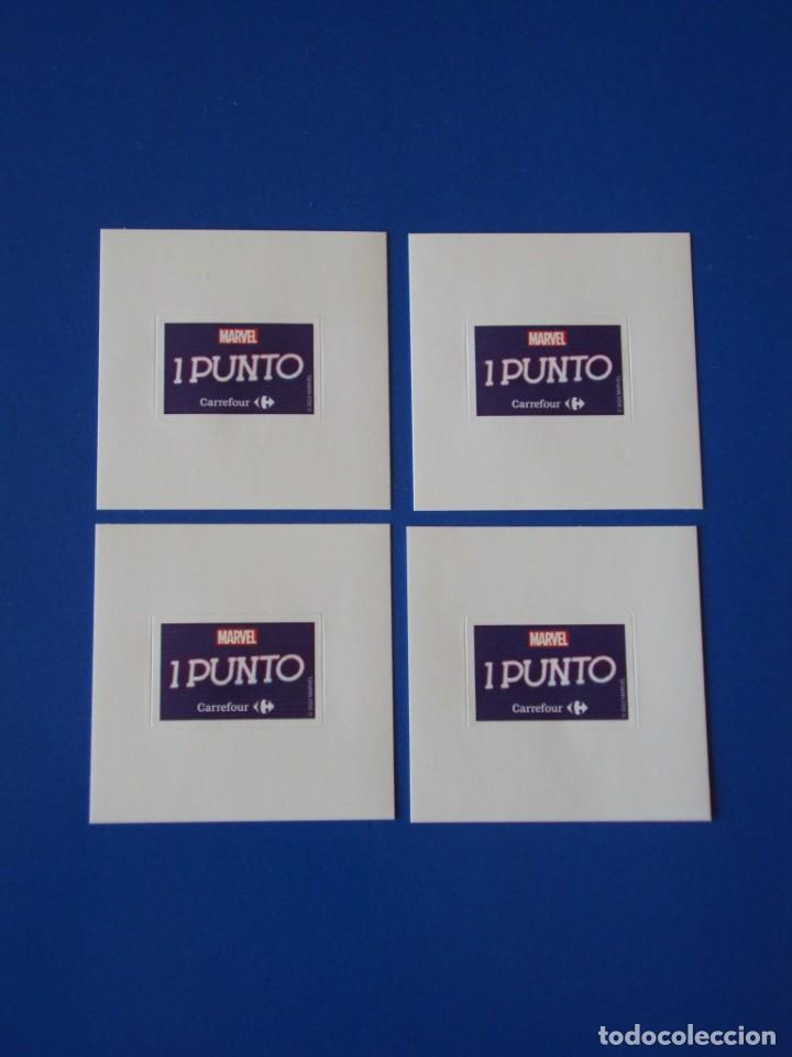 Coleccionismo cromos antiguos: 4 PUNTOS PROMOCI&Oacute;N MARVEL DESCUBRE TU PODER 2022 CARREFOUR - Foto 1