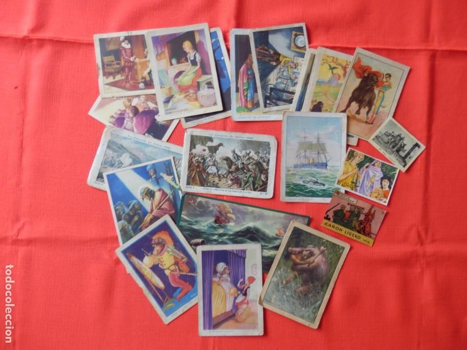 Coleccionismo Cromos antiguos: Recopilacion de 20 cromos variados a&ntilde;os 30 principalmente