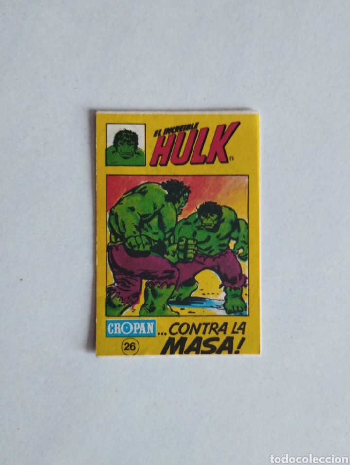 Coleccionismo cromos antiguos: CROPAN MINI COMIC EL INCRE&Iacute;BLE HULK N&deg;26 - Foto 1