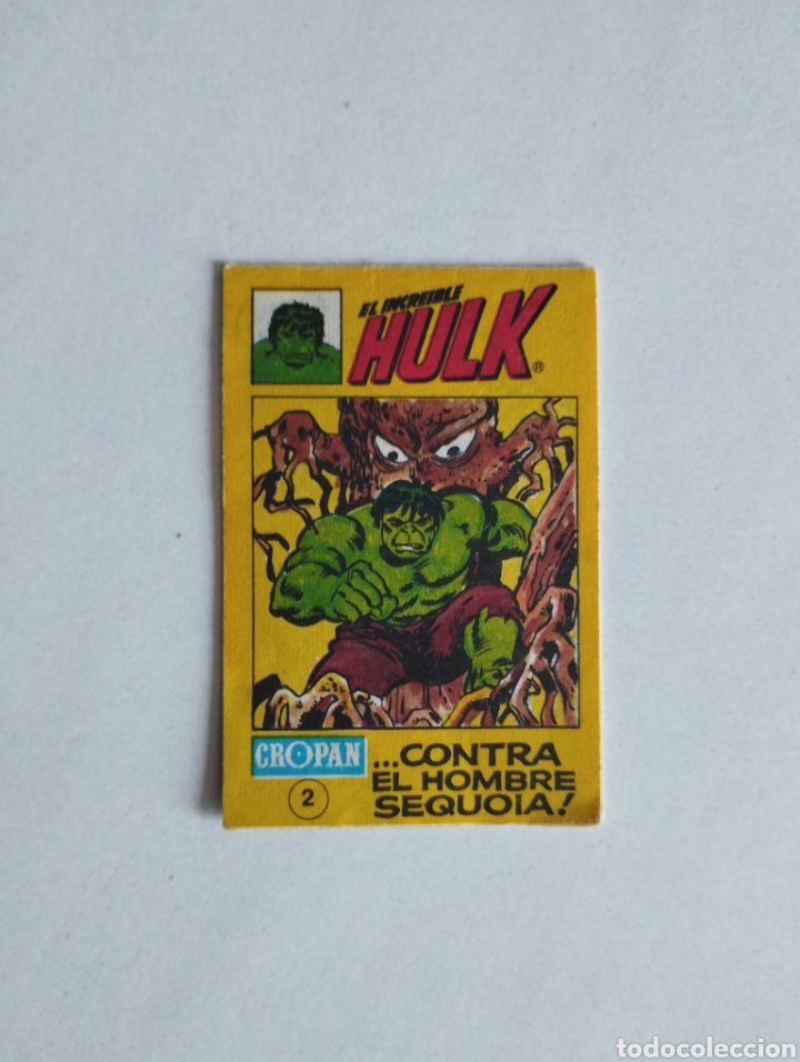 Coleccionismo cromos antiguos: CROPAN MINI COMIC EL INCRE&Iacute;BLE HULK N&deg;2 - Foto 1