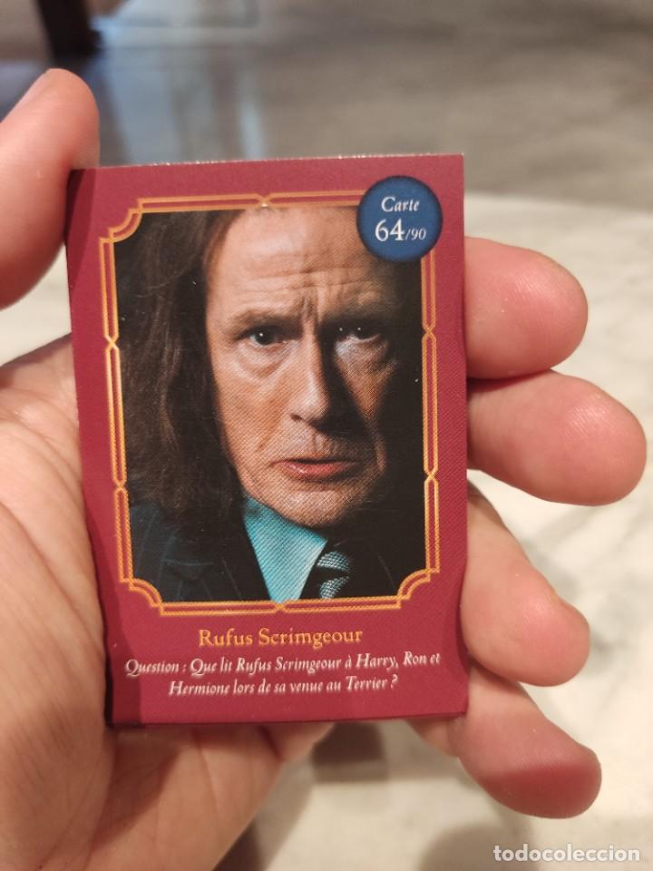 Coleccionismo cromos antiguos: Harry Potter carrefour cromo n&ordm; 64 Rufus Stringeour - Foto 1