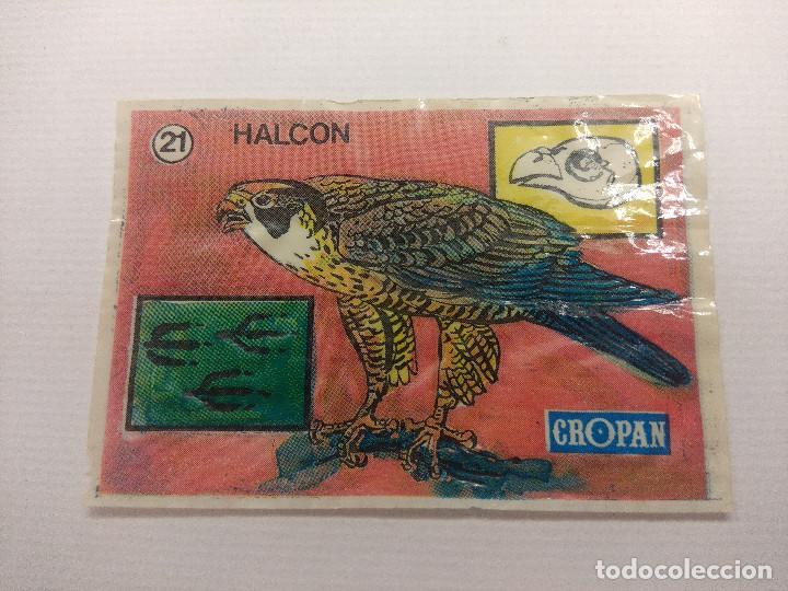 Coleccionismo Cromos antiguos: HALCON/SANDOKAN Y LAS HUELLAS DE LOS ANIMALES/CROMO CROPAN N&ordm; 21.