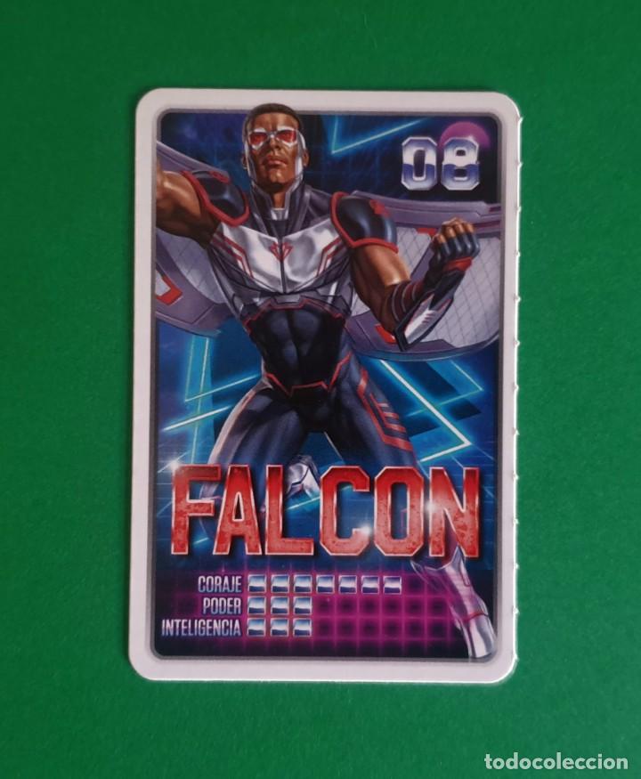 Coleccionismo cromos antiguos: 8 FALCON - MARVEL DESCUBRE TU PODER - CARREFOUR 2022 (NUEVO) - Foto 1