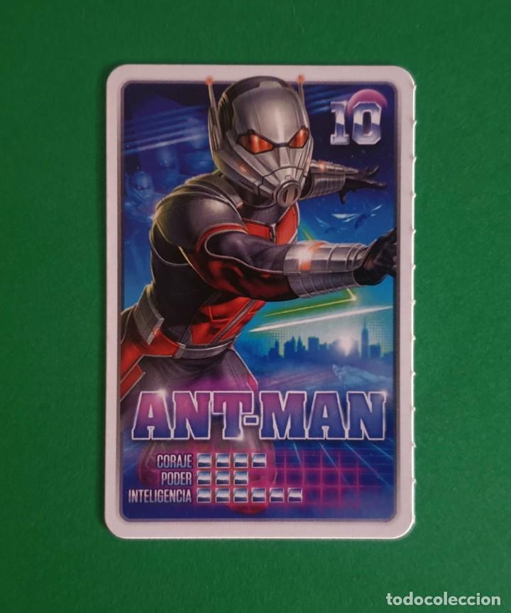 Coleccionismo cromos antiguos: 10 ANT-MAN - MARVEL DESCUBRE TU PODER - CARREFOUR 2022 (NUEVO) - Foto 1