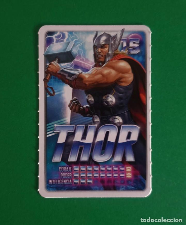 Coleccionismo cromos antiguos: 15 THOR - MARVEL DESCUBRE TU PODER - CARREFOUR 2022 (NUEVO) - Foto 1