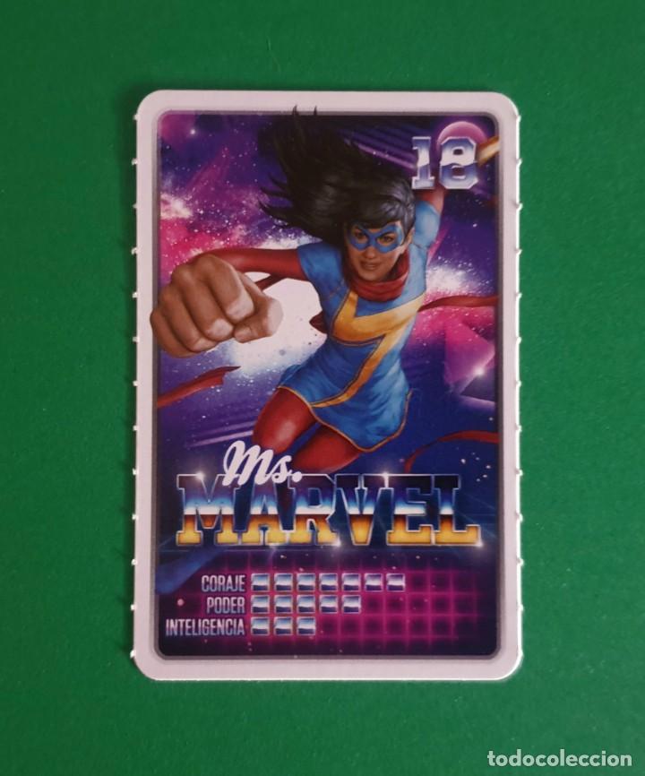 Coleccionismo cromos antiguos: 18 MS. MARVEL - MARVEL DESCUBRE TU PODER - CARREFOUR 2022 (NUEVO) - Foto 1
