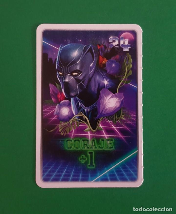 Coleccionismo cromos antiguos: 24 CORAJE + 1 - MARVEL DESCUBRE TU PODER - CARREFOUR 2022 (NUEVO) - Foto 1
