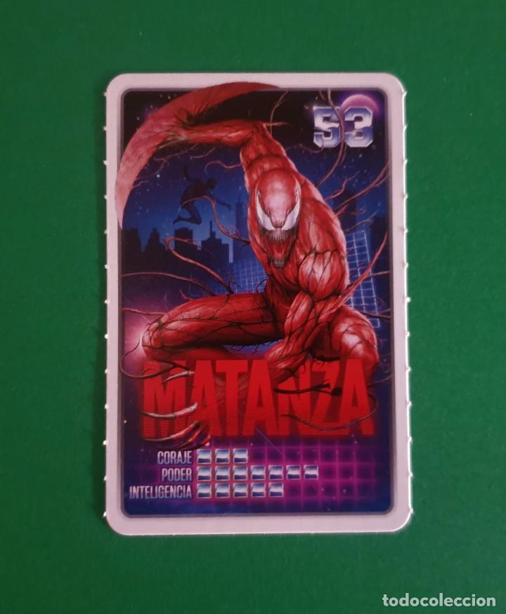 Coleccionismo cromos antiguos: 53 MATANZA - MARVEL DESCUBRE TU PODER - CARREFOUR 2022 (NUEVO) - Foto 1