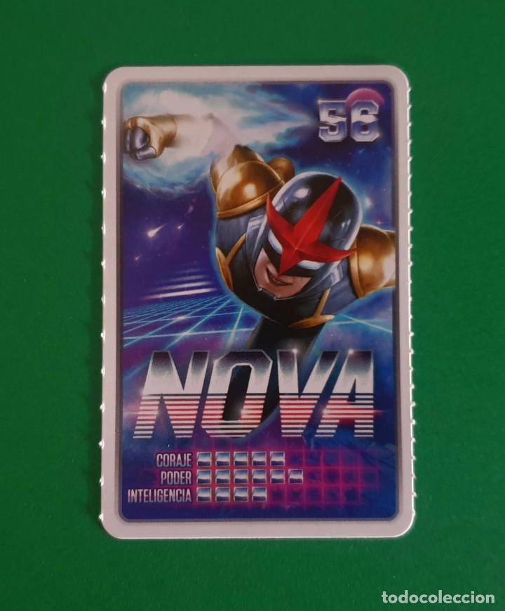 Coleccionismo cromos antiguos: 56 NOVA - MARVEL DESCUBRE TU PODER - CARREFOUR 2022 (NUEVO) - Foto 1