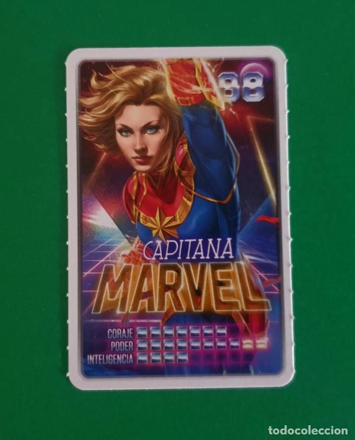 Coleccionismo cromos antiguos: 88 CAPITANA MARVEL - MARVEL DESCUBRE TU PODER - CARREFOUR 2022 (NUEVO) - Foto 1