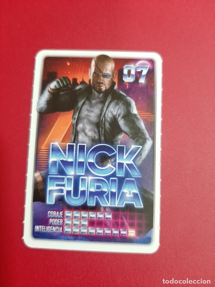 Coleccionismo cromos antiguos: CROMO DE MARVEL NUMERO 7 &iexcl; DESCUBRE TU PODER ! CARREFOUR ! - Foto 1