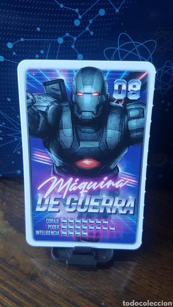 Coleccionismo cromos antiguos: #09 MAQUINA DE GUERRA CARREFOUR MARVEL &iexcl;DESCUBRE TU PODER! - Foto 1