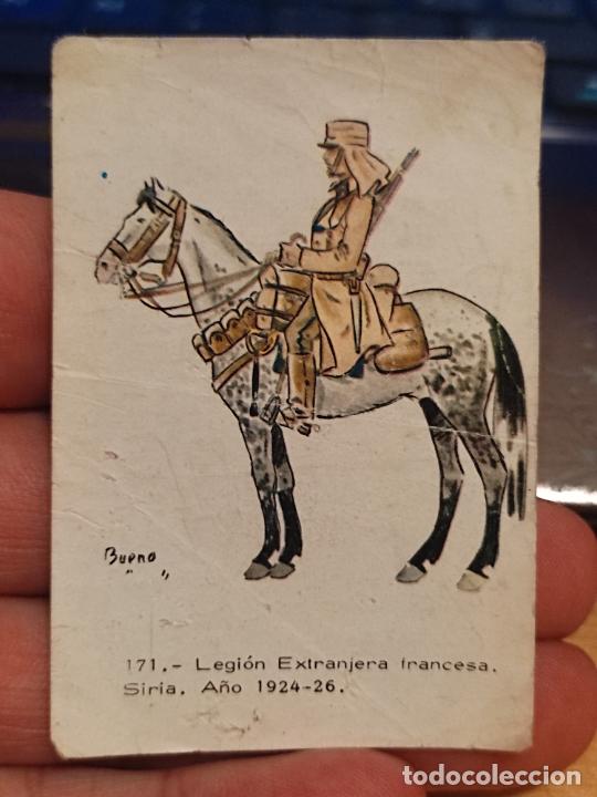 Coleccionismo cromos antiguos: LEGION EXTRANJERA FRANCESA SIRIA 1924 1926 ILUST BUENO CROMO SOBADO