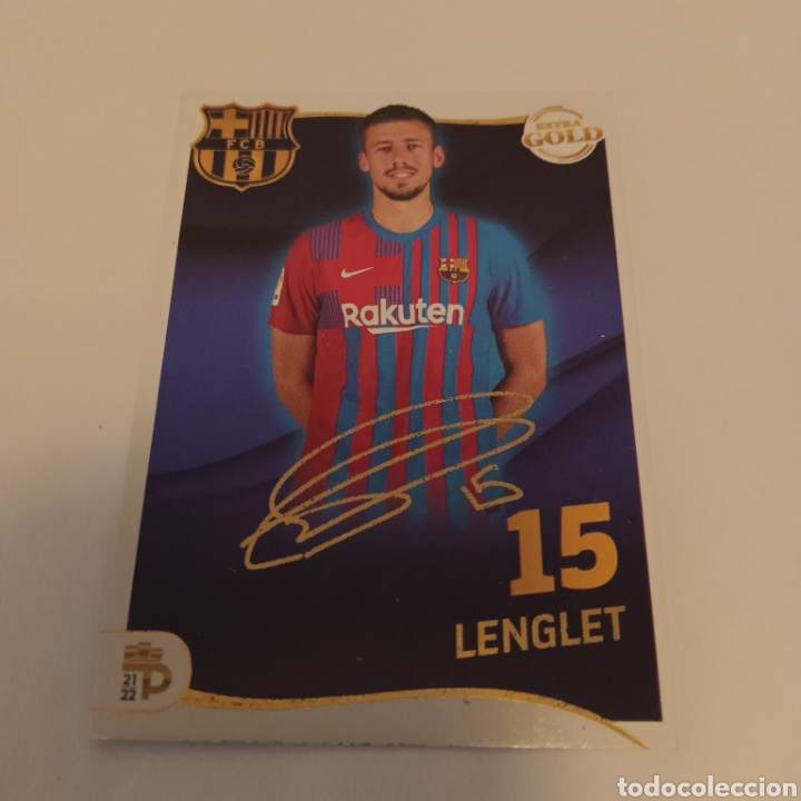 Coleccionismo cromos antiguos: Podium Extra Gold Lenglet nueva - Foto 1