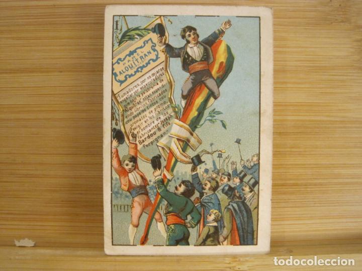 Coleccionismo cromos antiguos: PAPEL ALQUITRAN NORUEGO-CROMO ANTIGUO-VER FOTOS-(97.048)