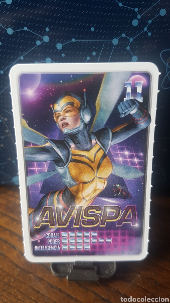 Coleccionismo cromos antiguos: #11 AVISPA CARREFOUR MARVEL &iexcl;DESCUBRE TU PODER! - Foto 1