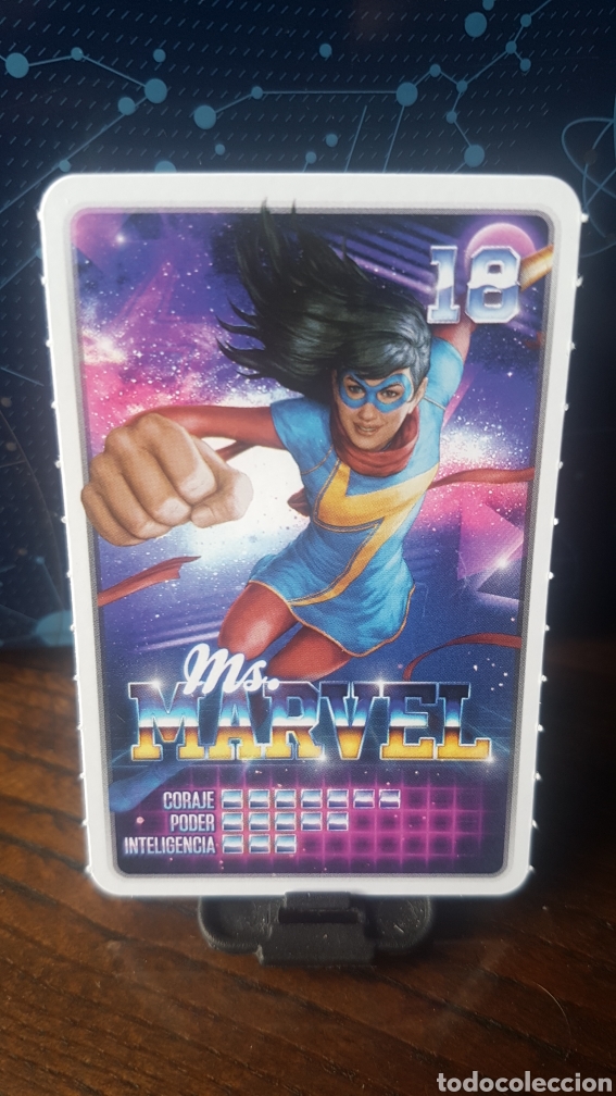 Coleccionismo cromos antiguos: #18 MS. MARVEL CARREFOUR MARVEL &iexcl;DESCUBRE TU PODER! - Foto 1