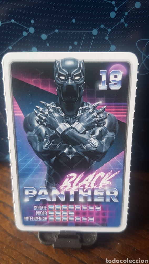 Coleccionismo cromos antiguos: #19 BLACK PANTHER CARREFOUR MARVEL &iexcl;DESCUBRE TU PODER! - Foto 1