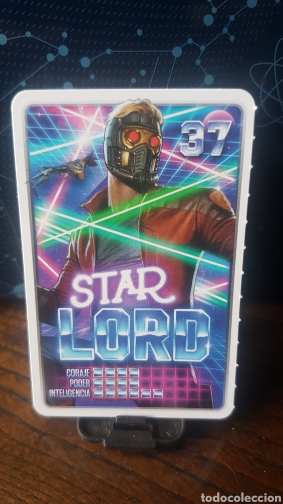Coleccionismo cromos antiguos: #37 STAR LORD CARREFOUR MARVEL &iexcl;DESCUBRE TU PODER! - Foto 1